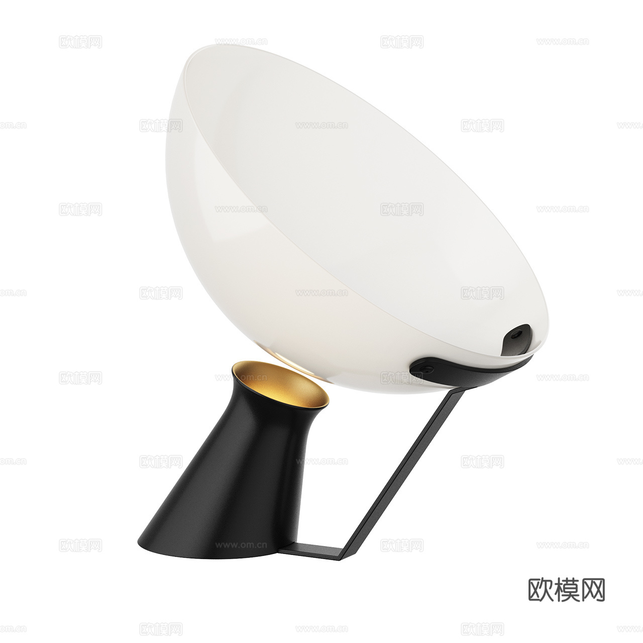Karakter 现代台灯 复古台灯 玻璃台灯 金属台灯3d模型