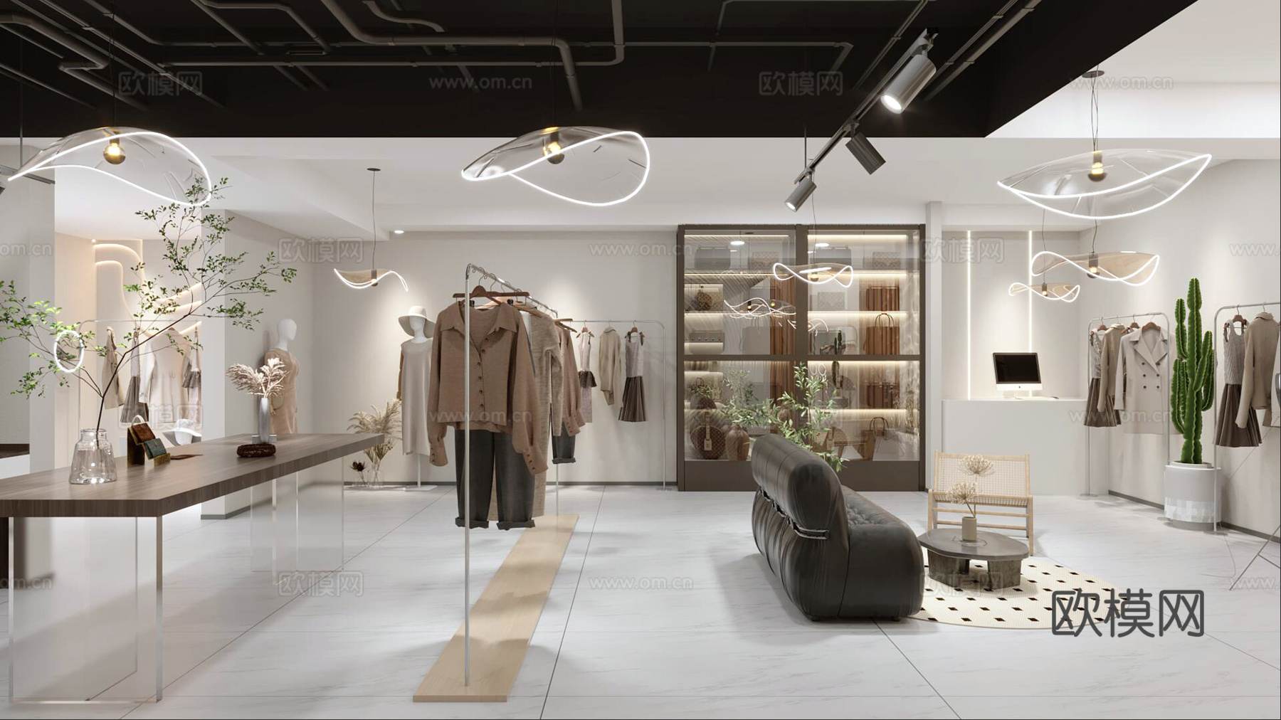 女装店3d模型