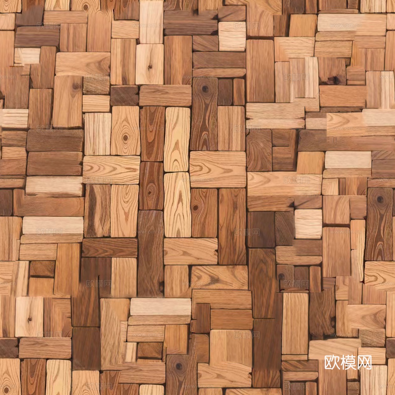 常用碎拼木纹无缝贴图