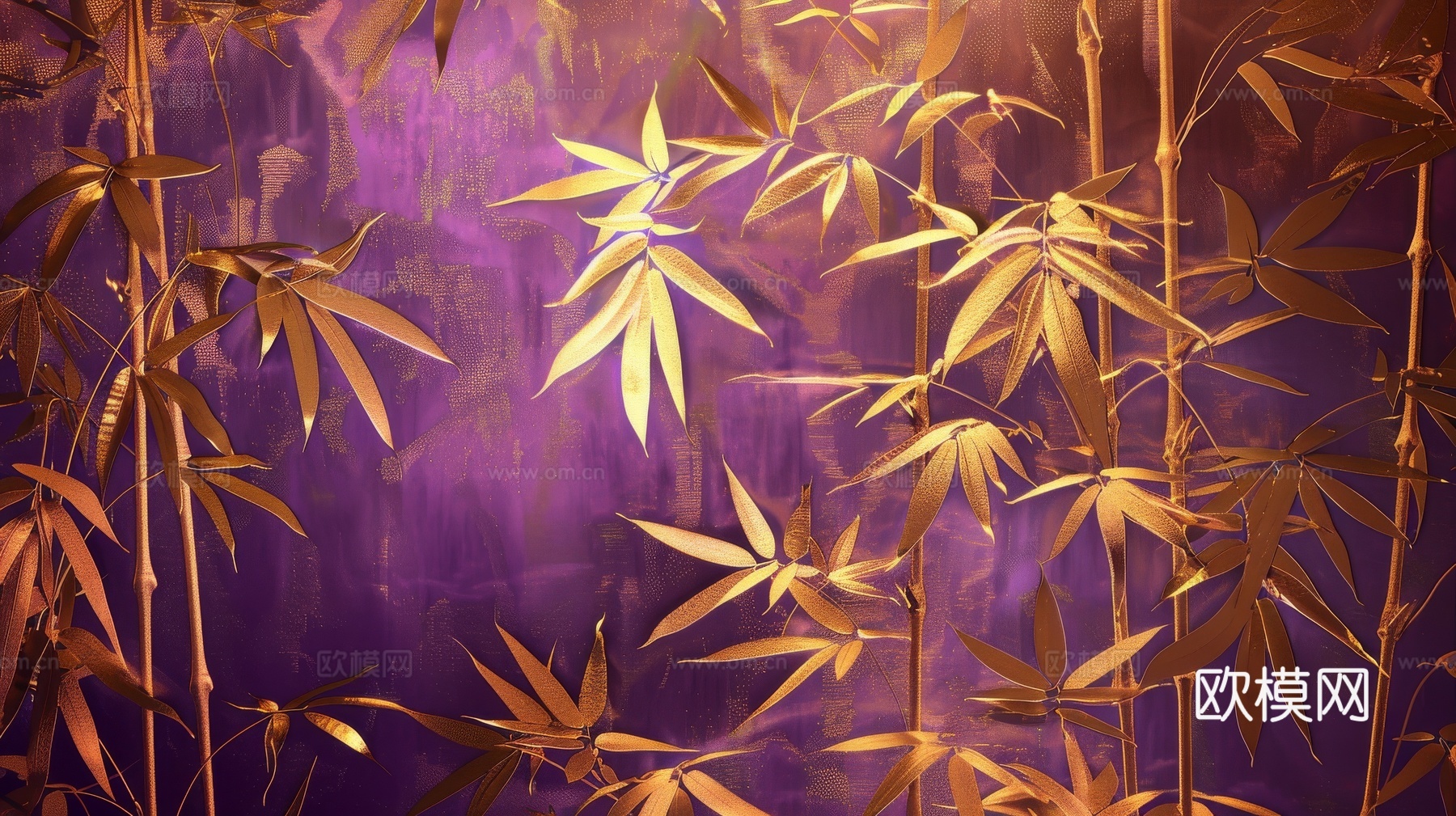 中式竹子竹林壁纸壁画