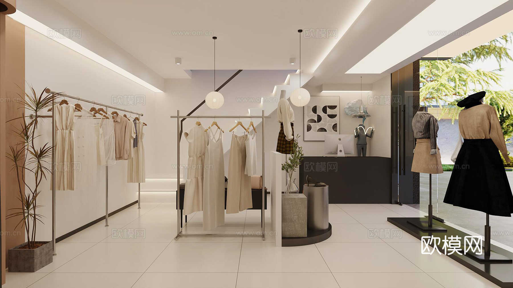 服装店3d模型