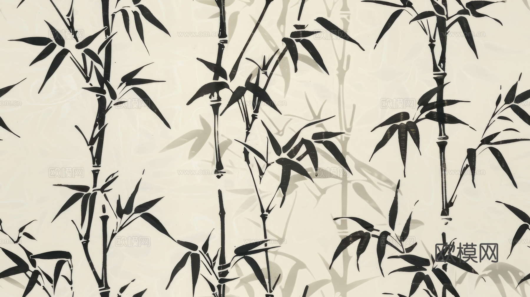 中式竹子竹林壁纸壁画