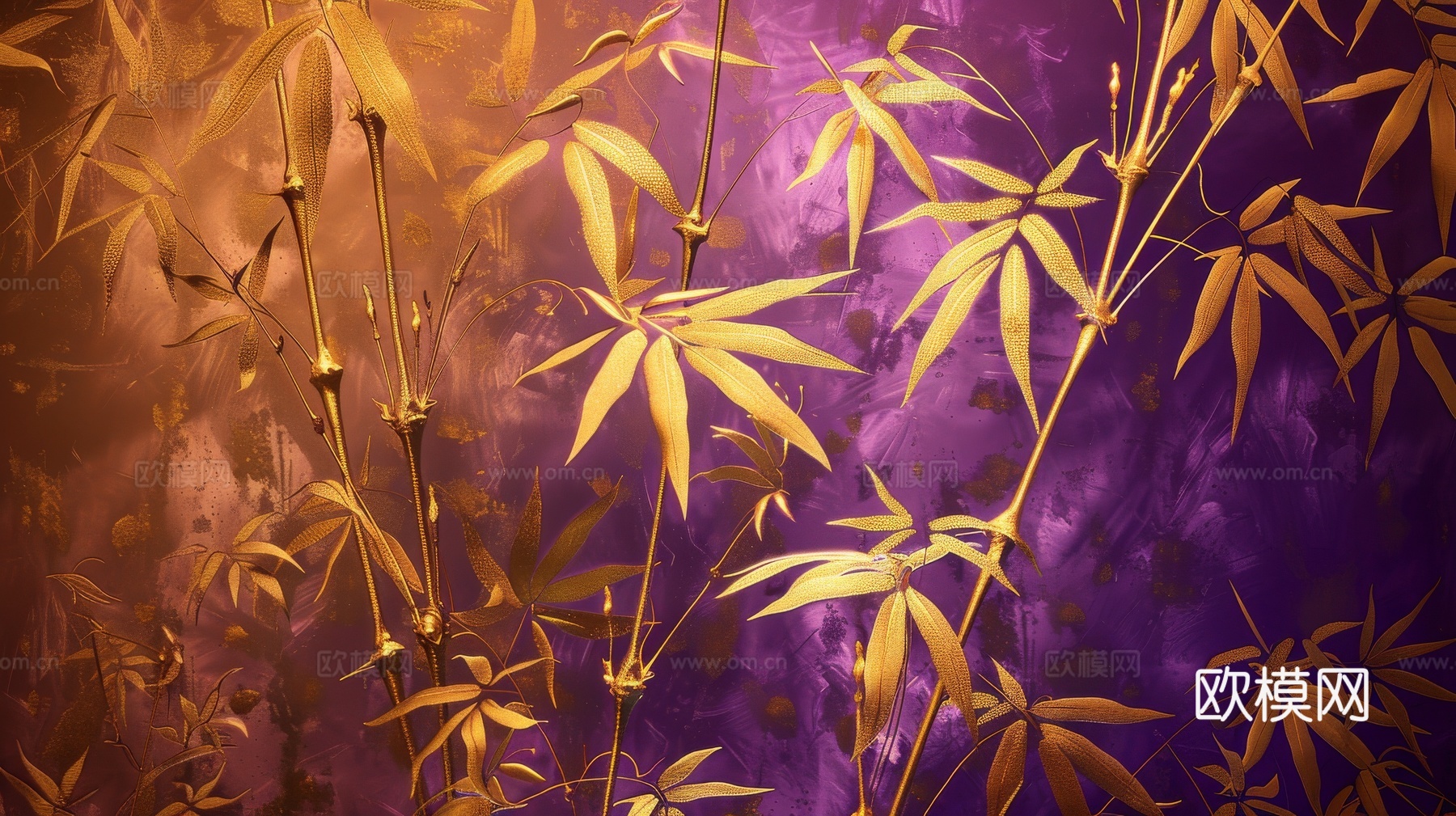 中式竹子竹林壁纸壁画