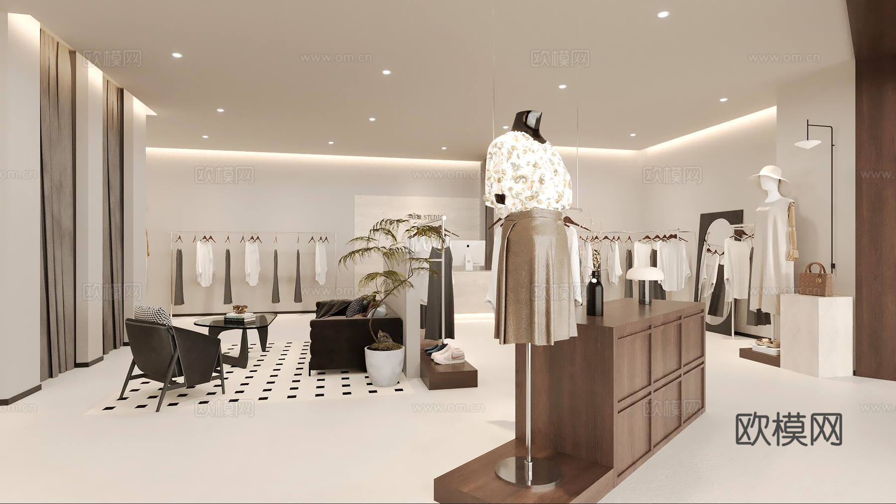 服装店3d模型