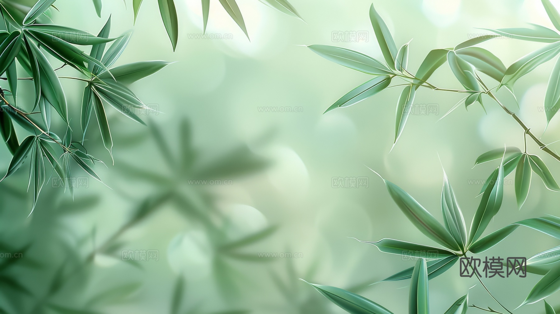 中式竹子竹林壁纸壁画
