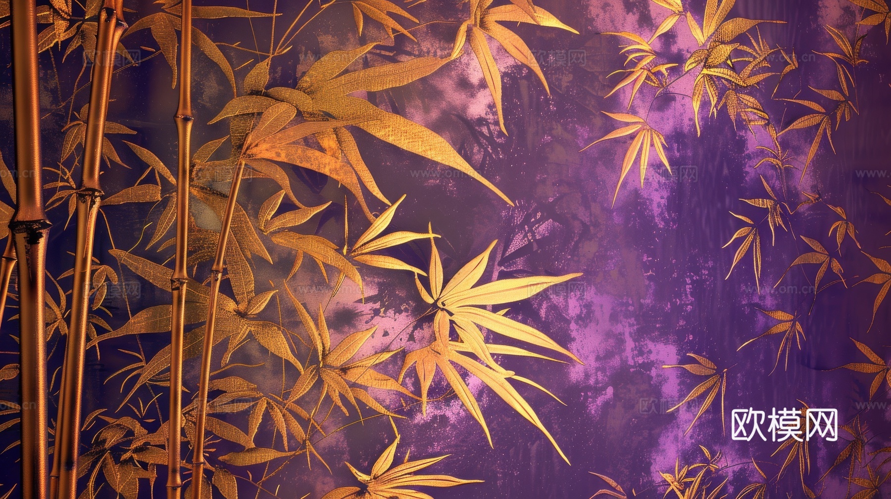 中式竹子竹林壁纸壁画