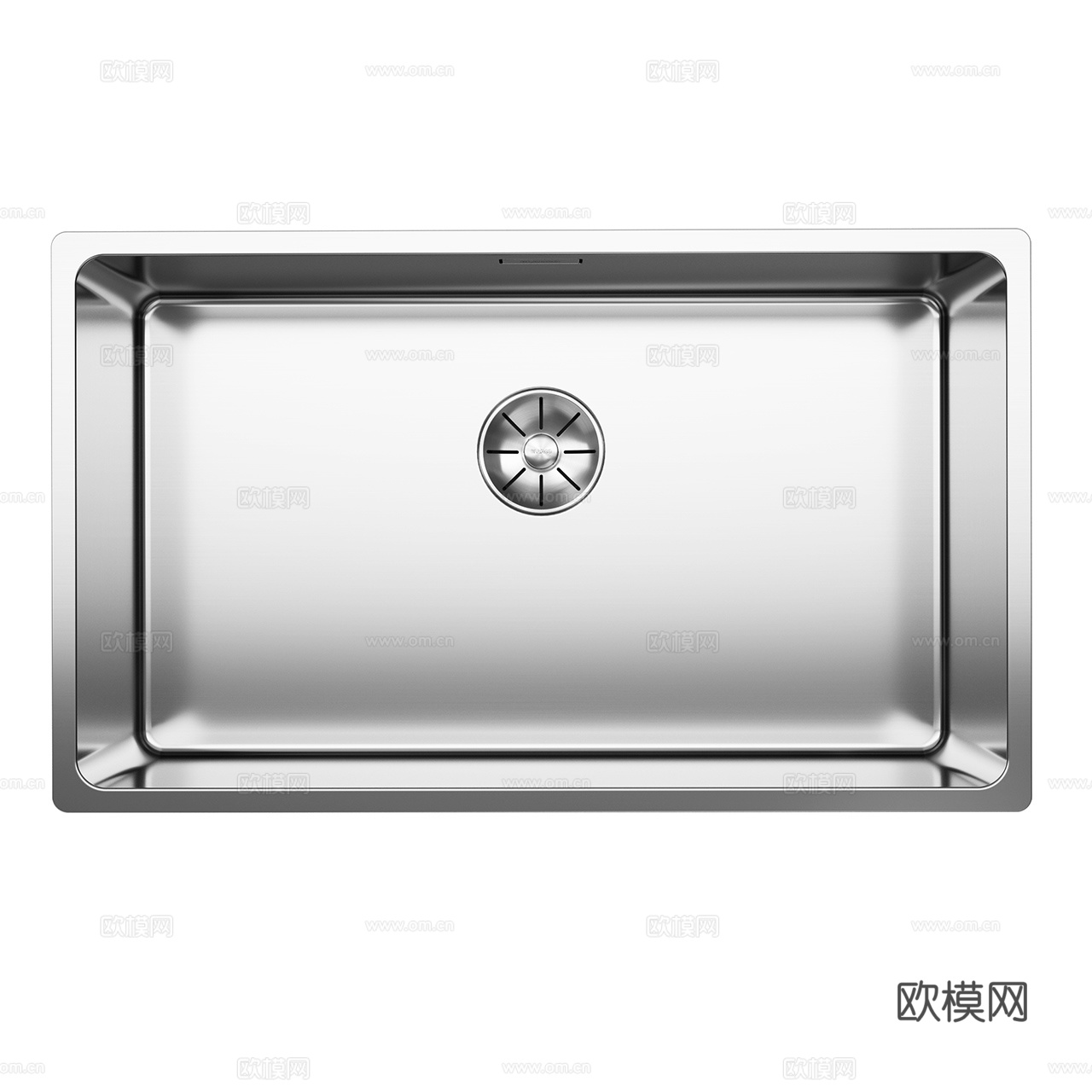Blanco 现代水槽 不锈钢水槽 洗菜盆 厨房水槽3d模型