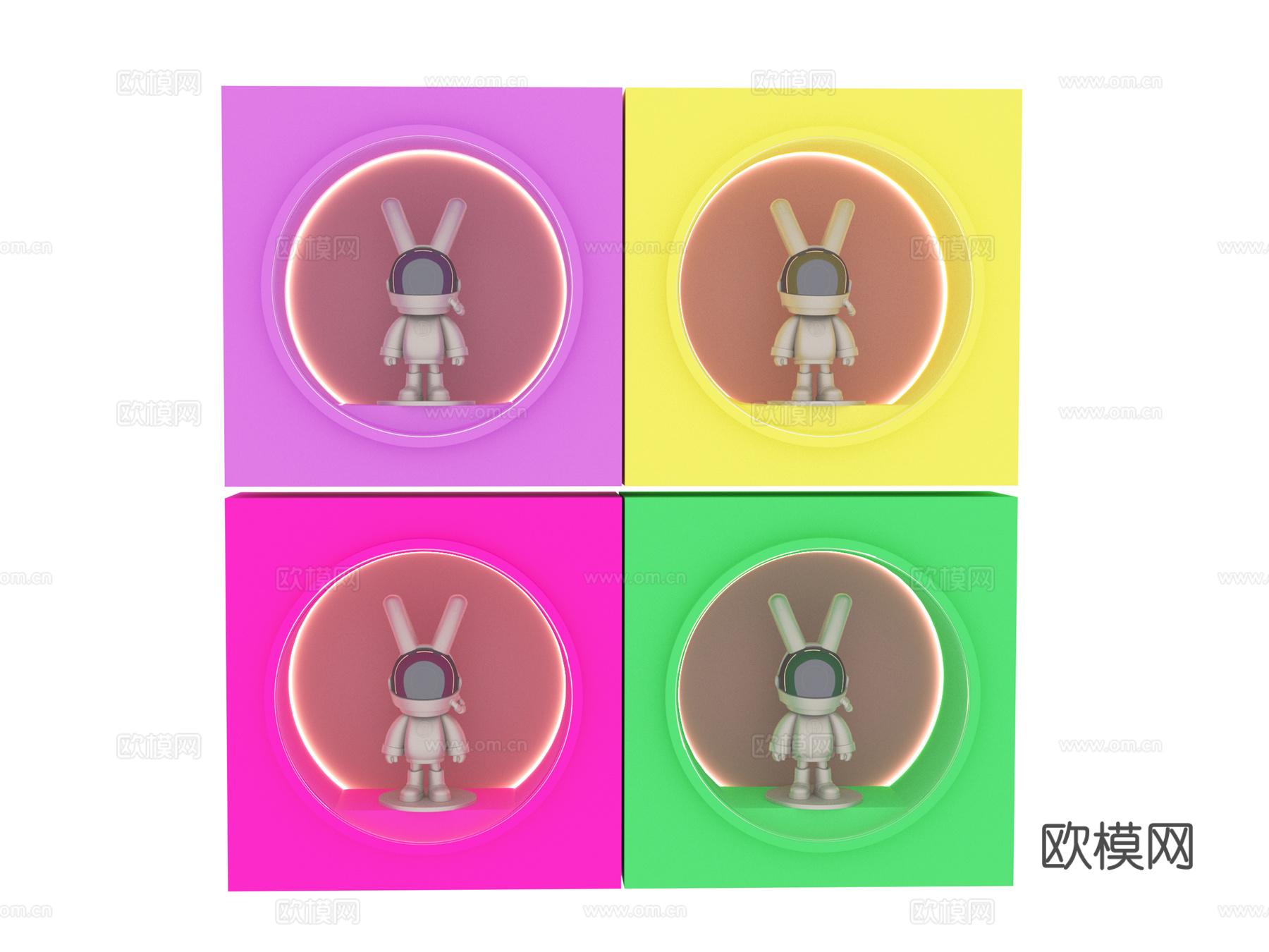 生活用品 机器人手办3d模型