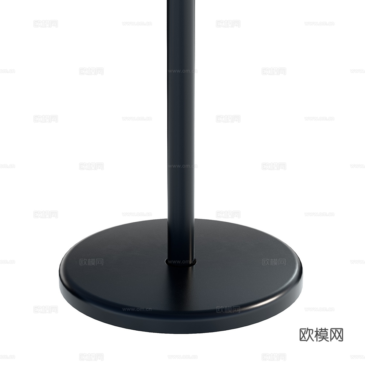 现代意式金属落地灯3d模型
