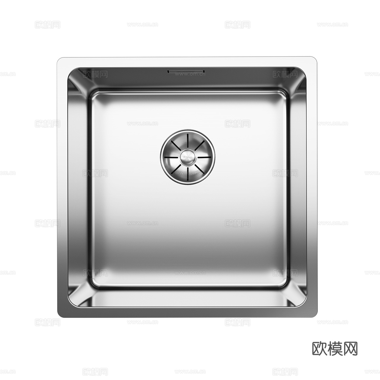 Blanco 现代水槽 不锈钢水槽 洗菜盆 厨房水槽3d模型
