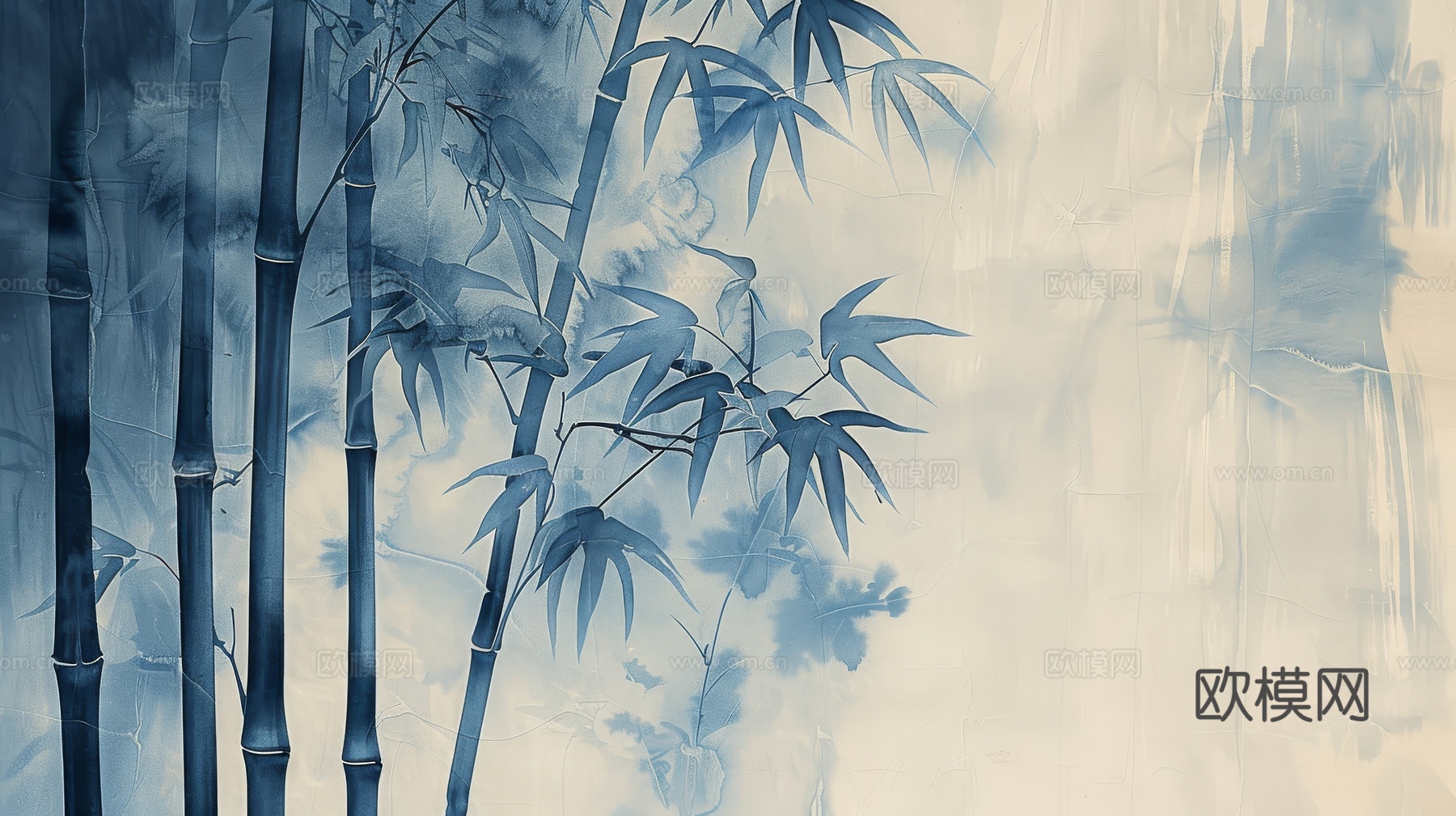 中式竹子竹林壁纸壁画