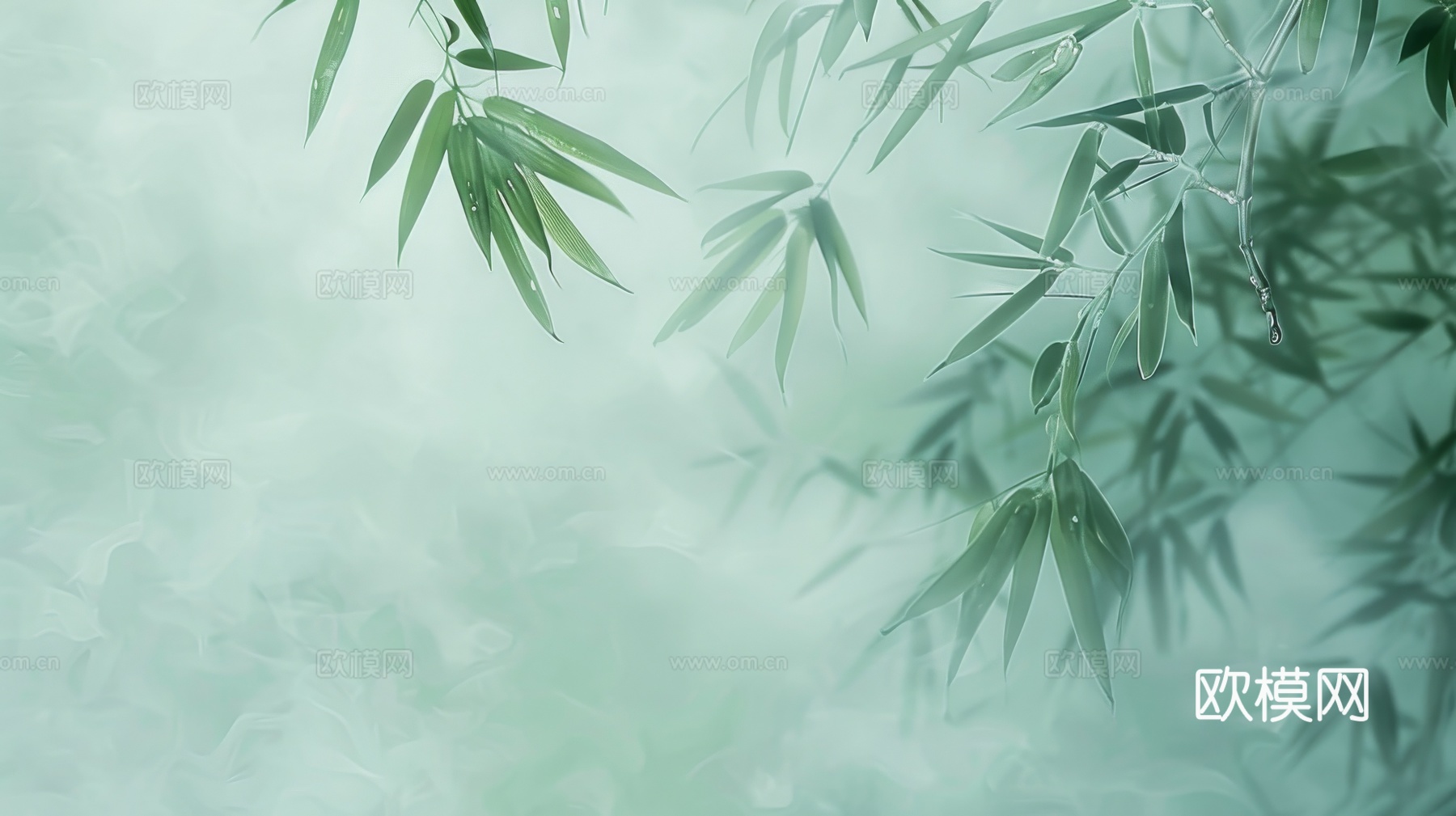中式竹子竹林壁纸壁画