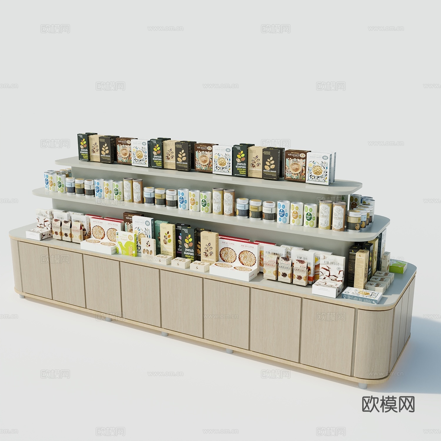 食物美食饮料面包糕点甜点零食3d模型