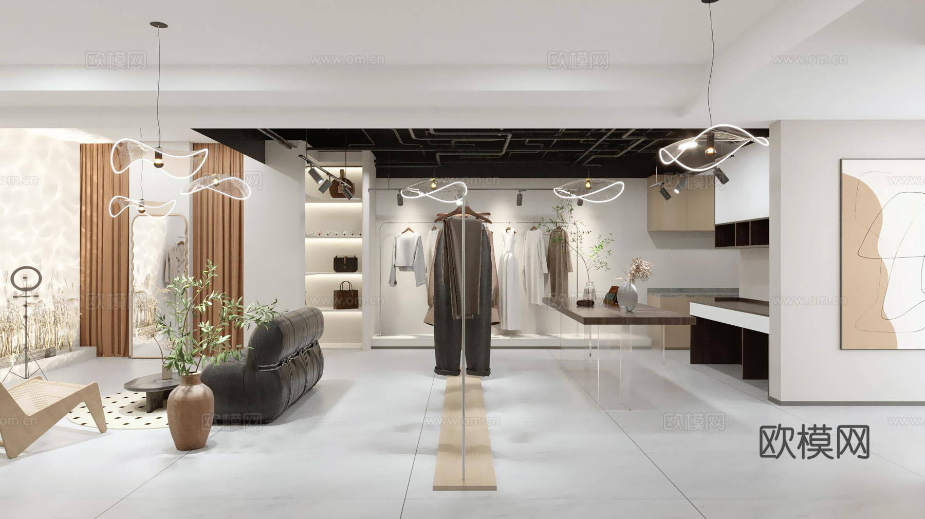 女装店3d模型