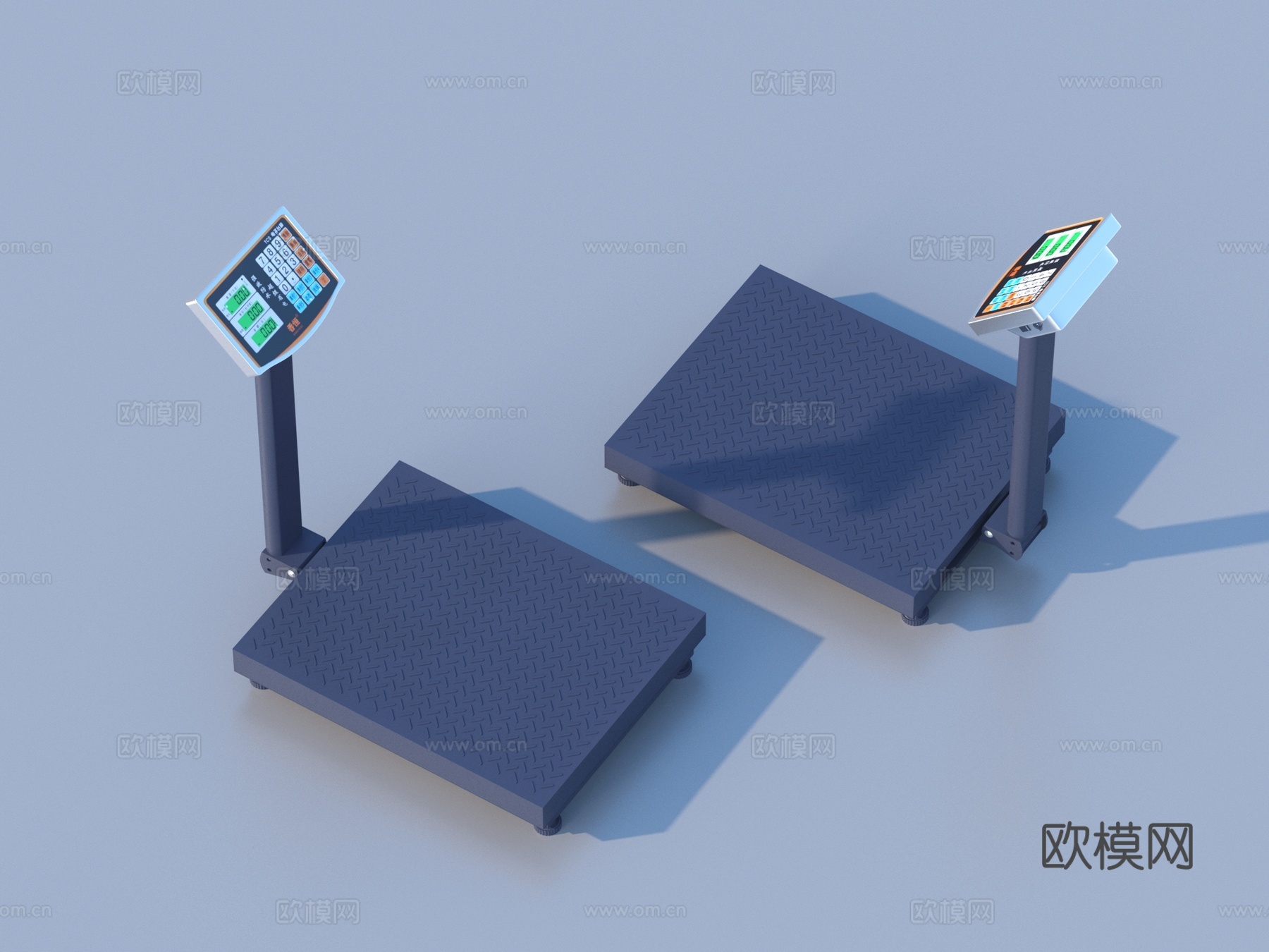 电子秤 公平秤 磅秤3d模型