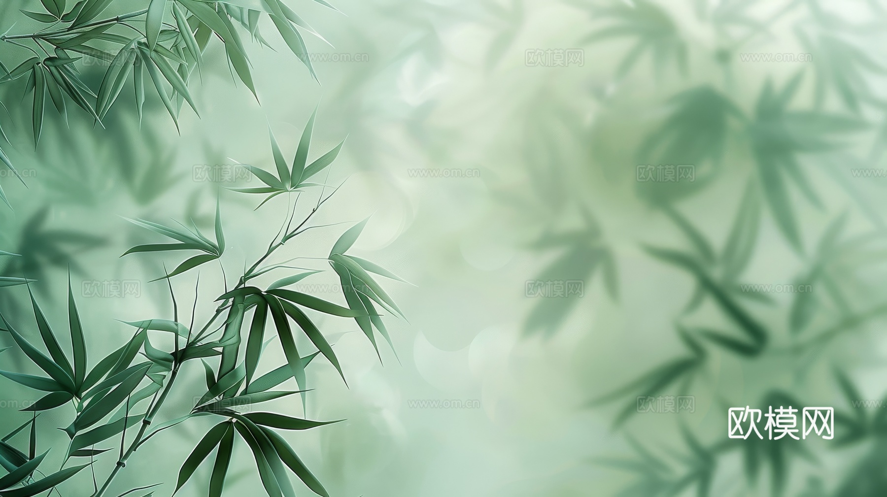 中式竹子竹林壁纸壁画