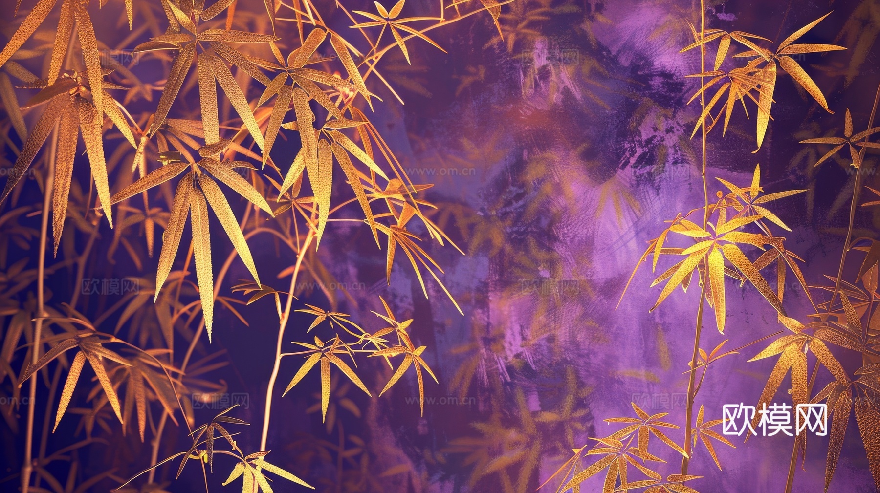 中式竹子竹林壁纸壁画