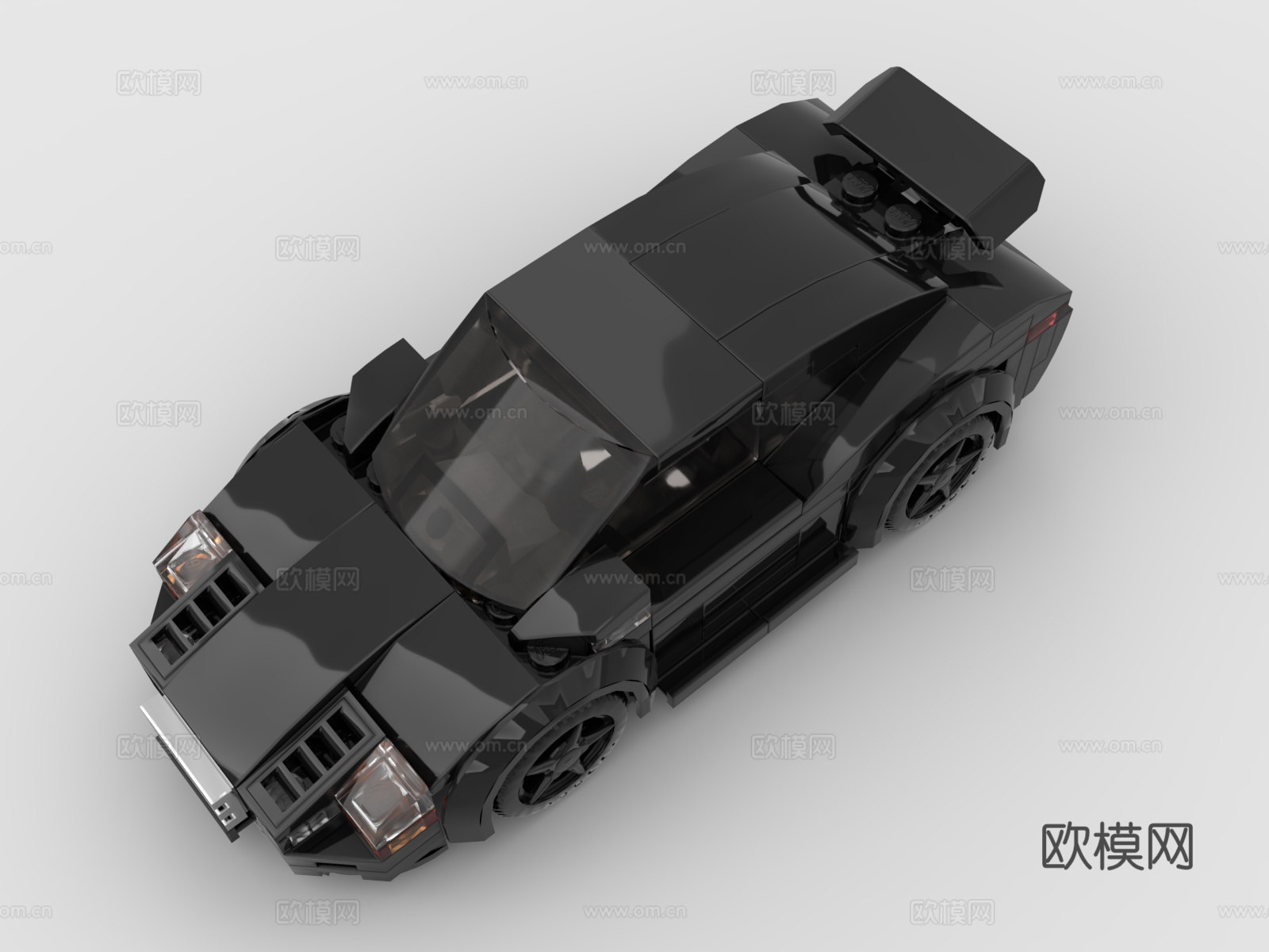乐高 LEGO 玩具 积木 汽车 跑车 轿车 赛车3d模型