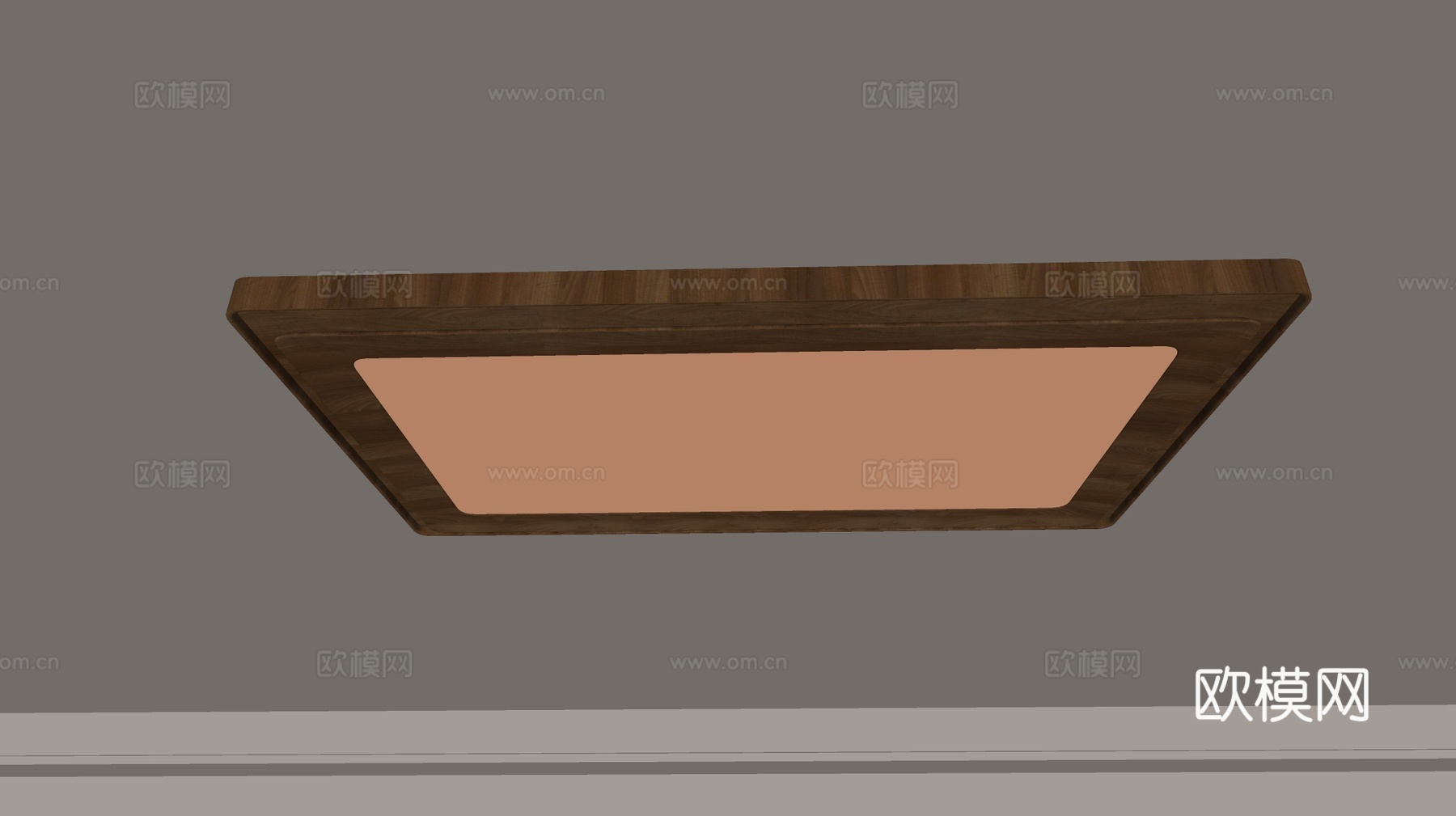 现代吸顶灯 几何形吸顶灯 卧室灯 艺术造型灯具 时尚客厅灯su模型下载（渲染图2）