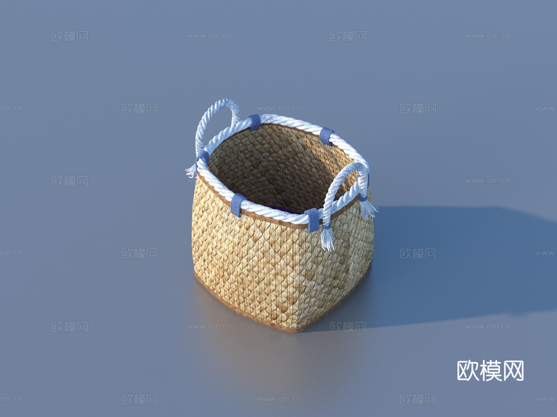收纳筐 收纳箱 置物筐3d模型