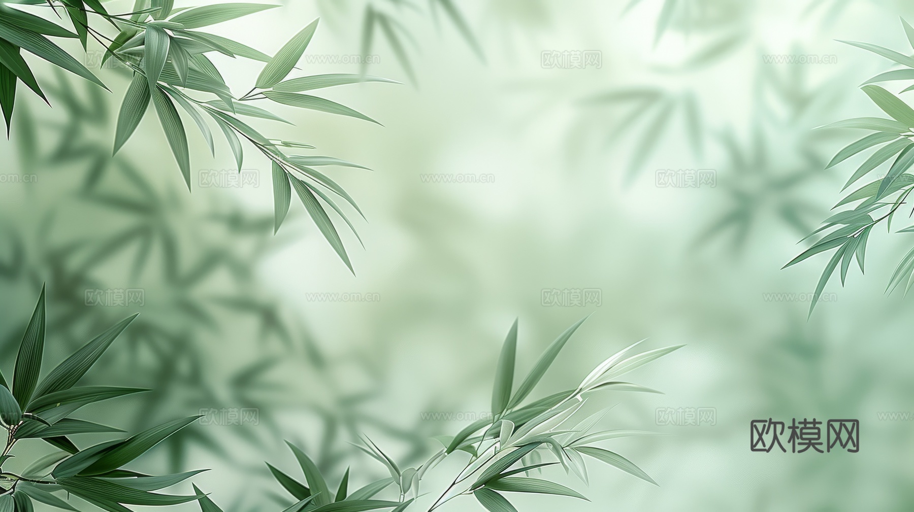 中式竹子竹林壁纸壁画