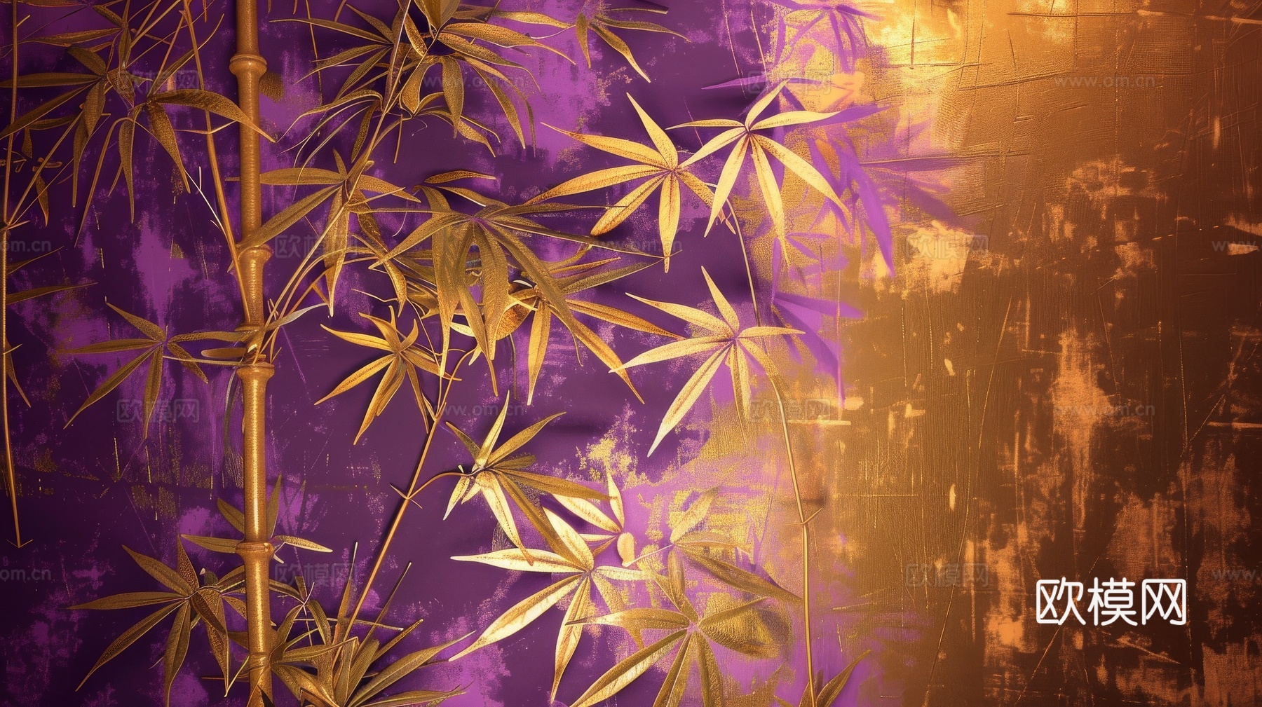 中式竹子竹林壁纸壁画
