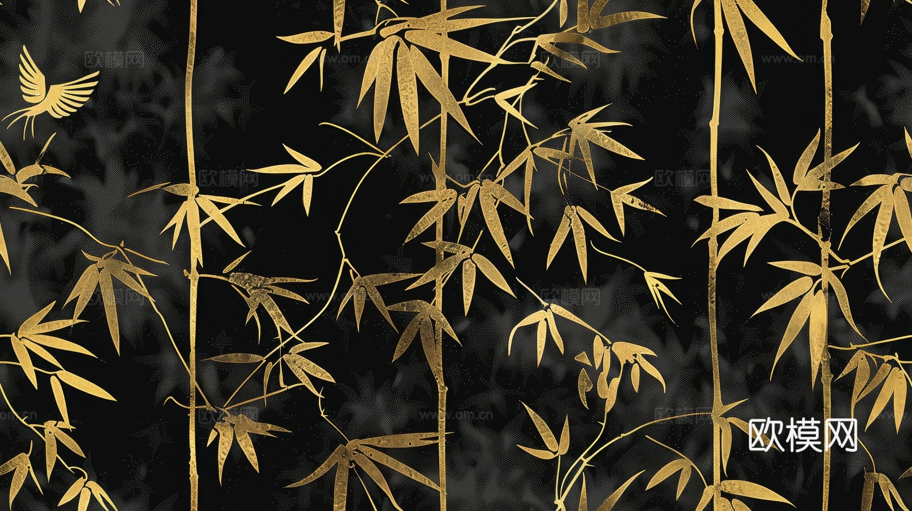 中式竹子竹林壁纸壁画