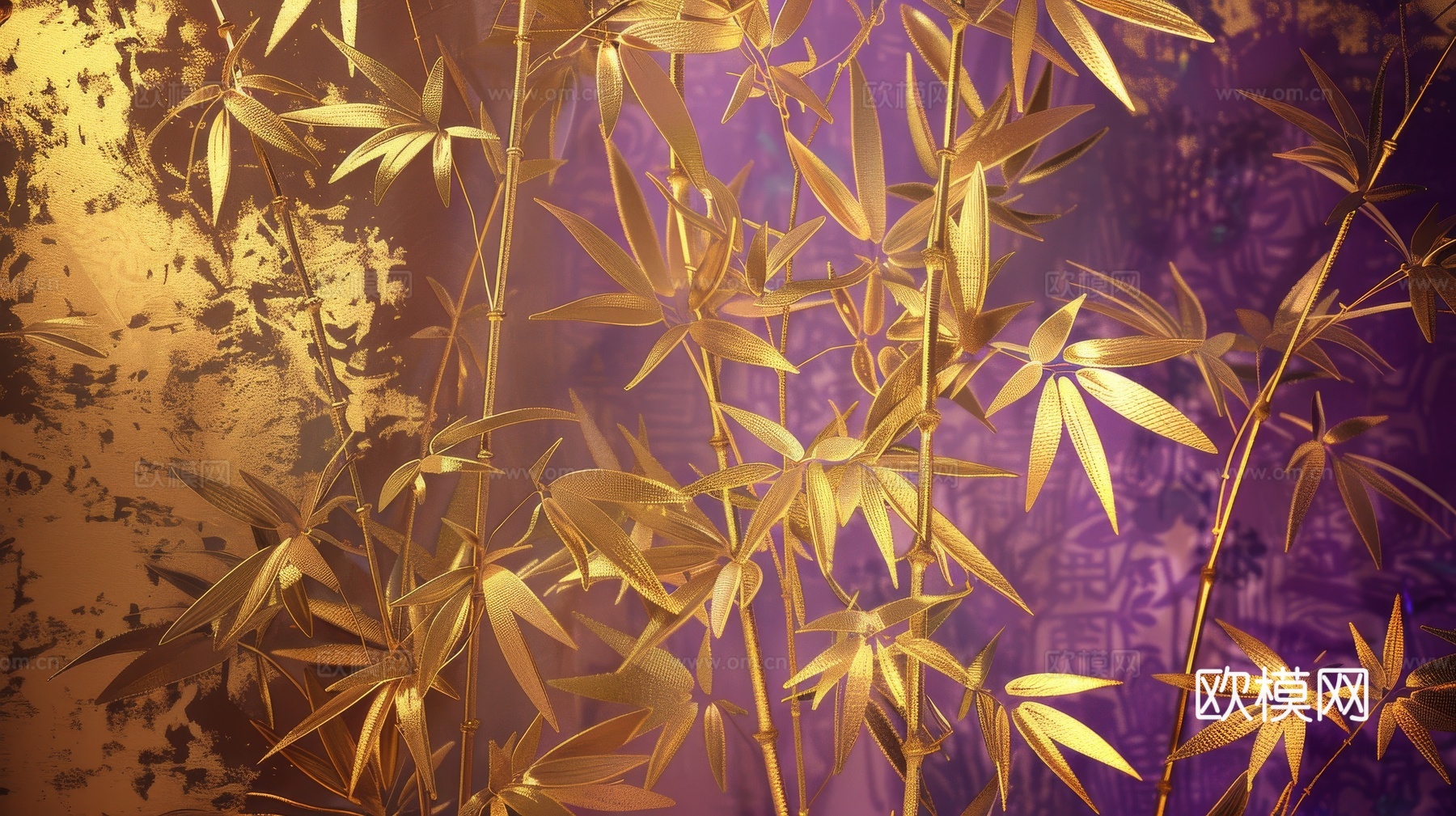 中式竹子竹林壁纸壁画