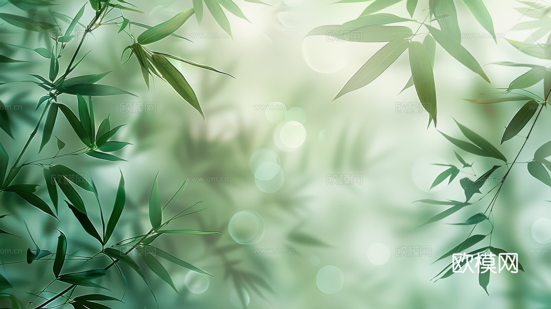中式竹子竹林壁纸壁画