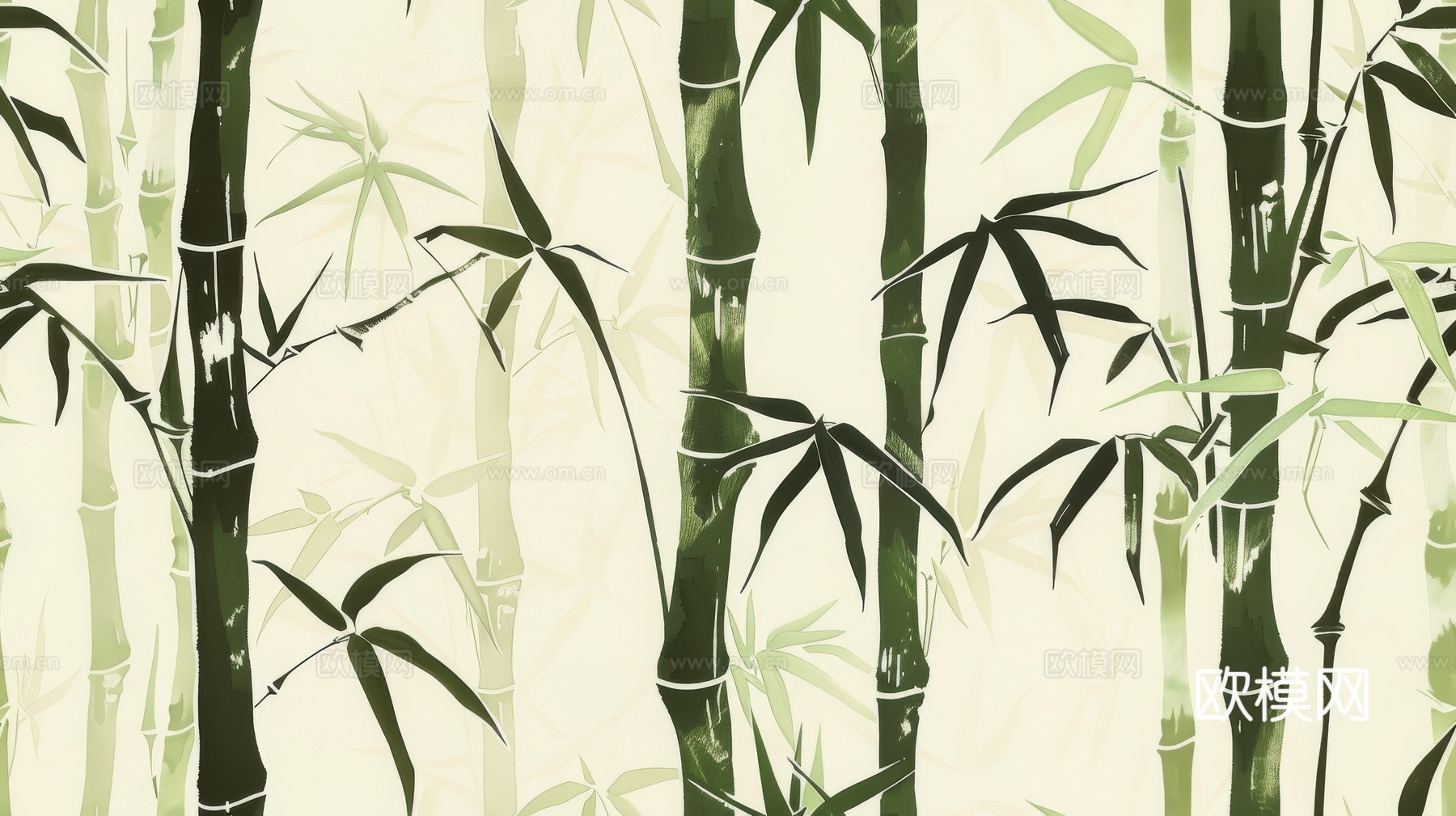 中式竹子竹林壁纸壁画