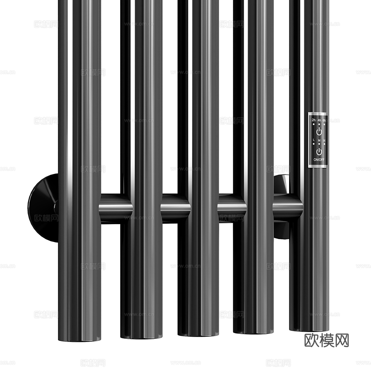 电热毛巾架3d模型