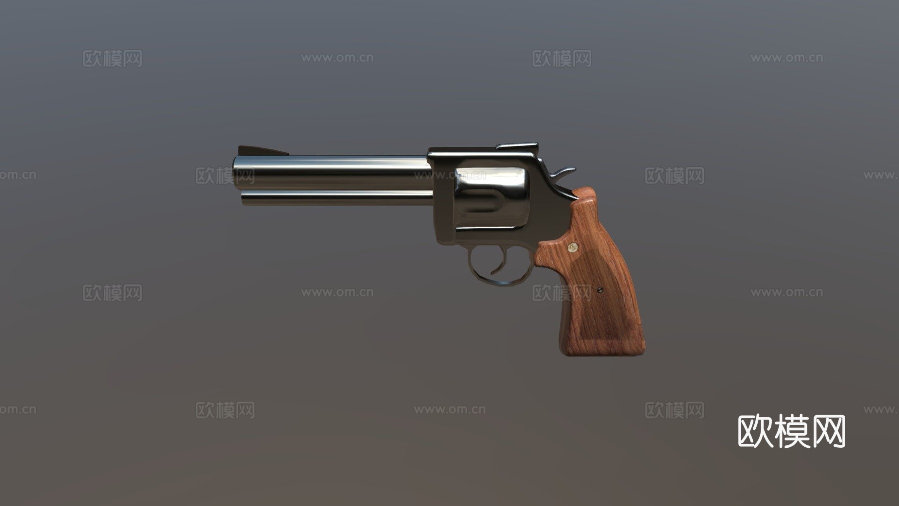 史密斯威森357马格南3d模型