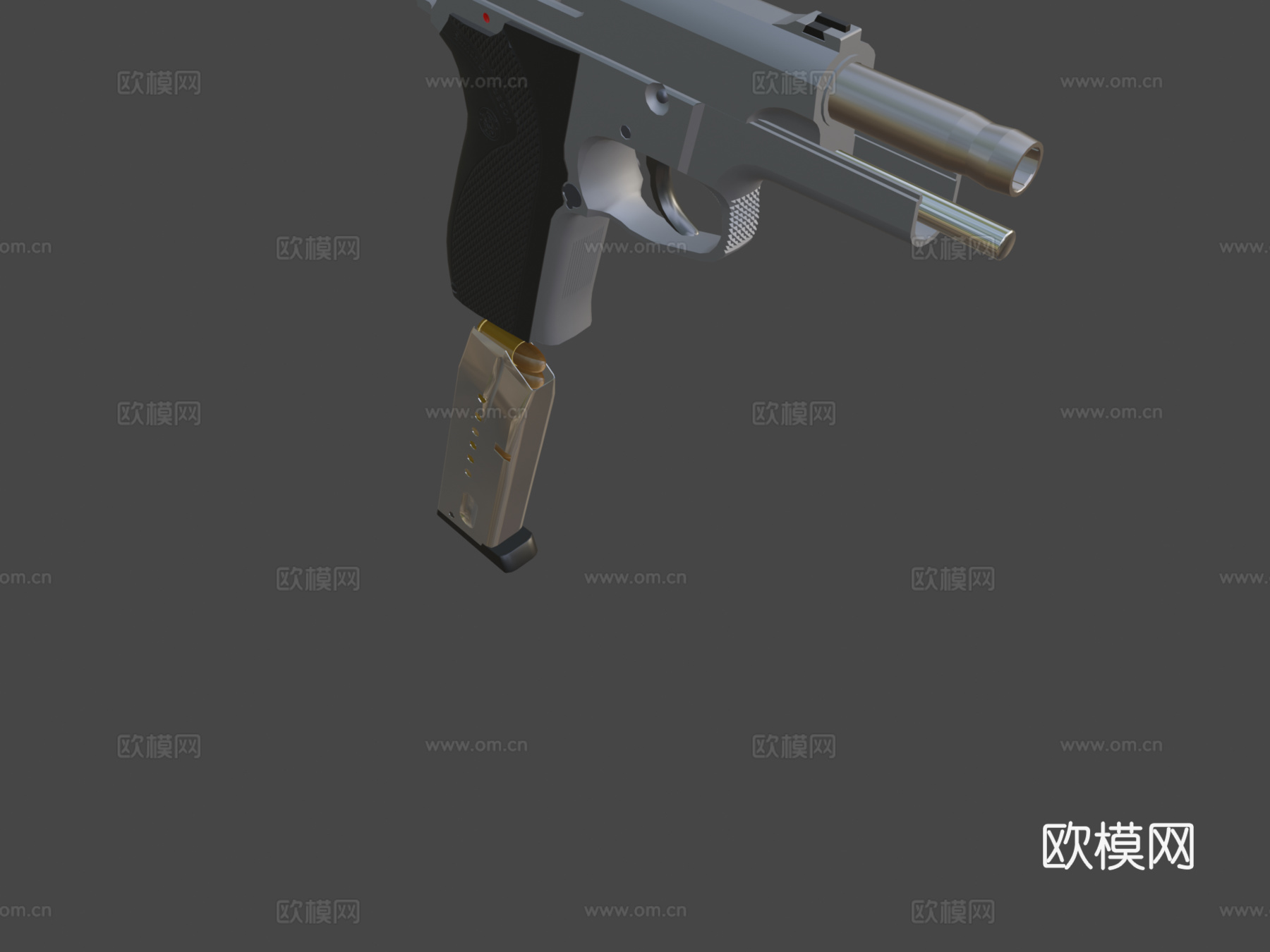 S&amp;W 59063d模型