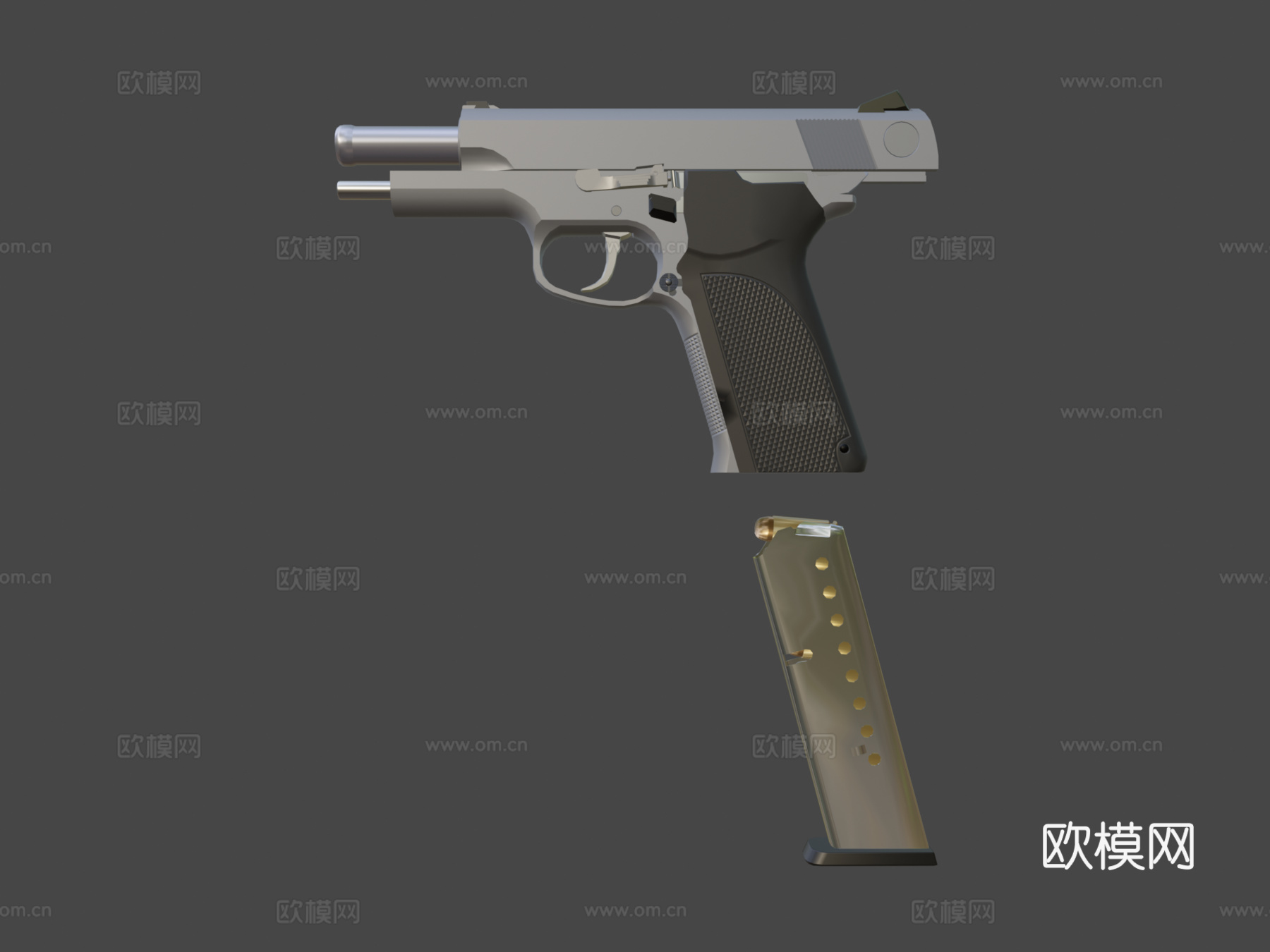 S&amp;W 10763d模型