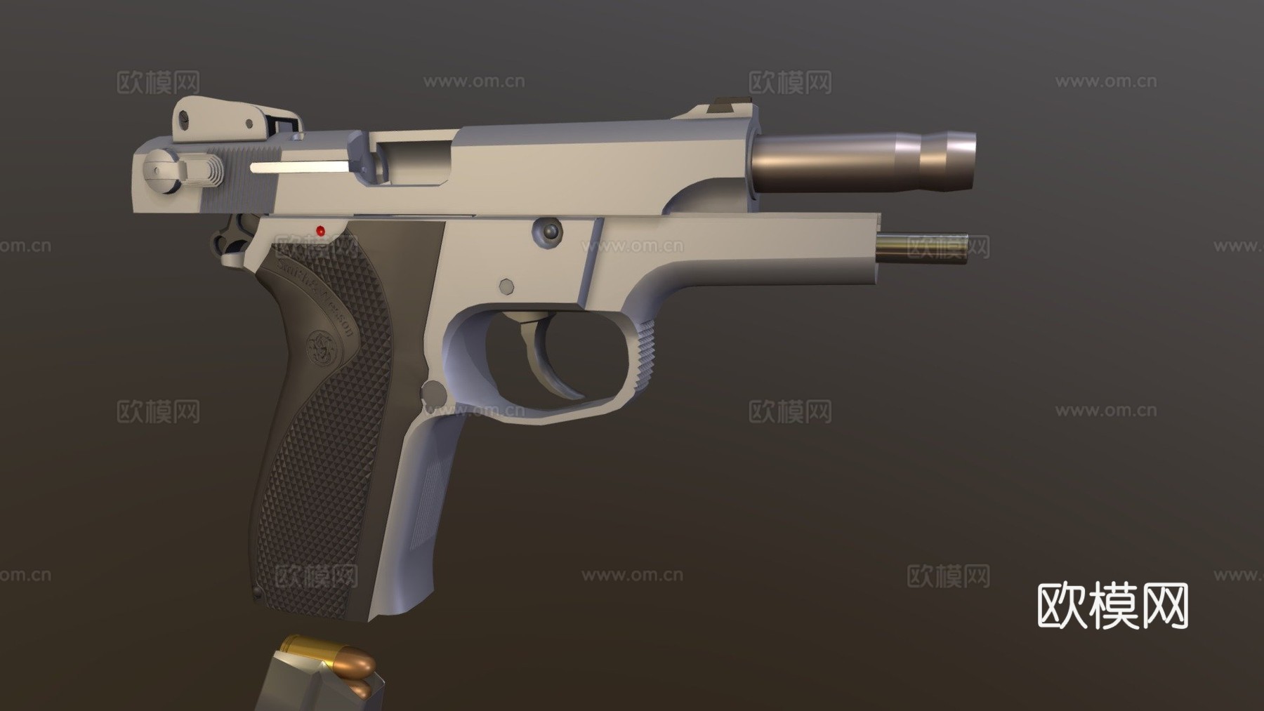 S&amp;W 59063d模型