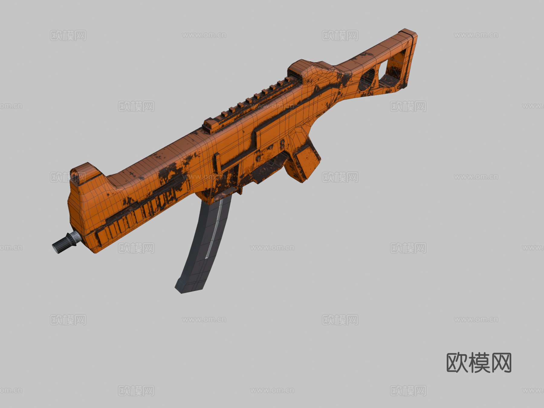 绝地求生灵感UMP93d模型