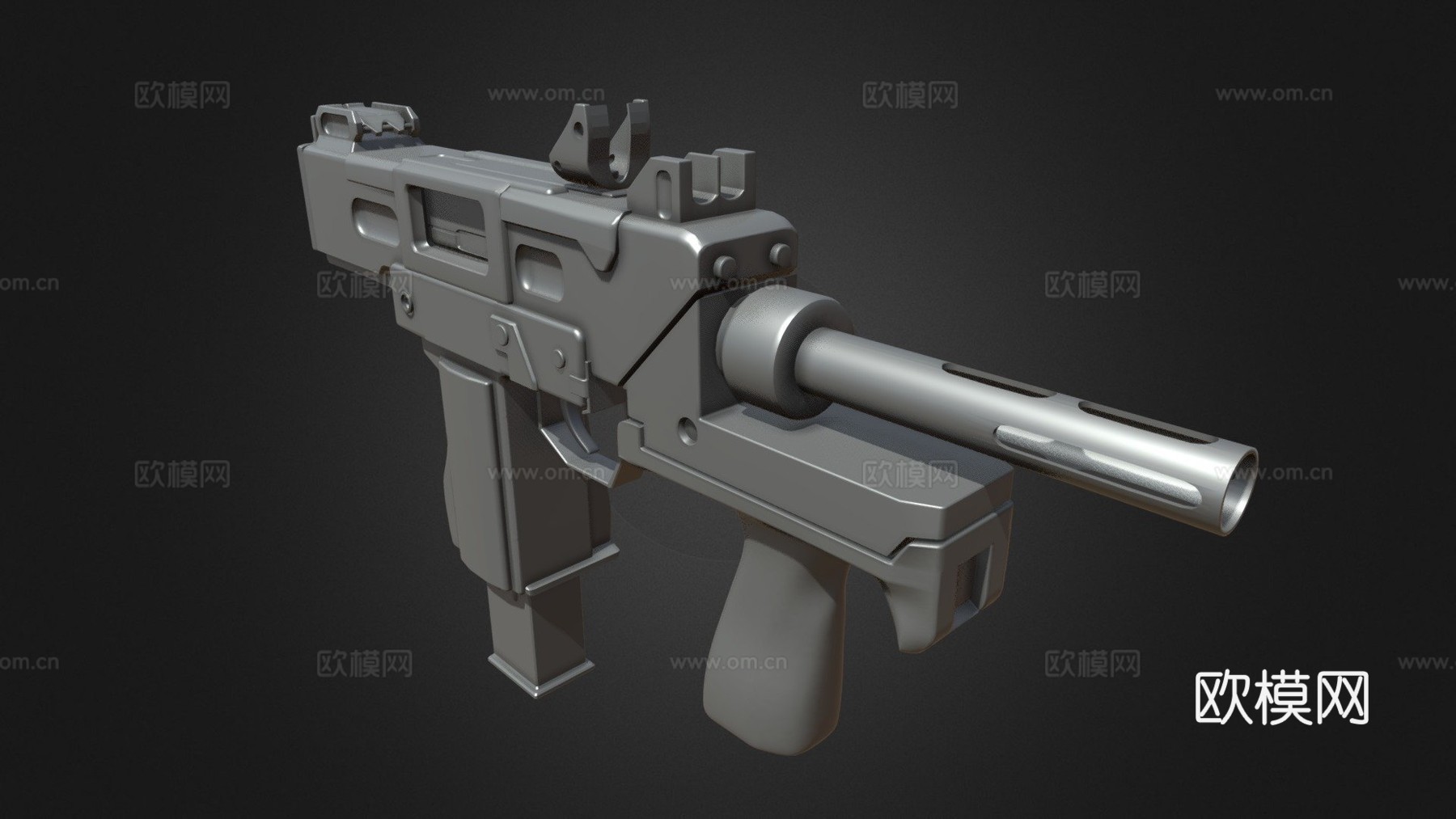M9无UV贴图3d模型