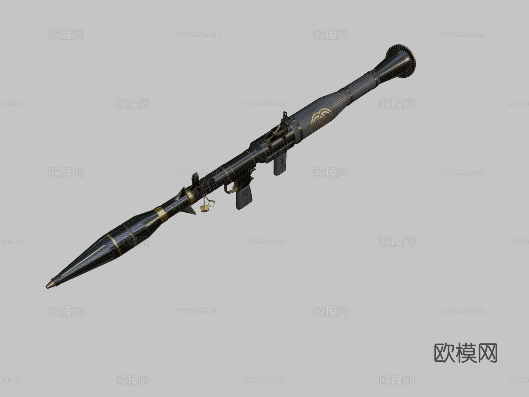 RPG-7古驰特别版3d模型