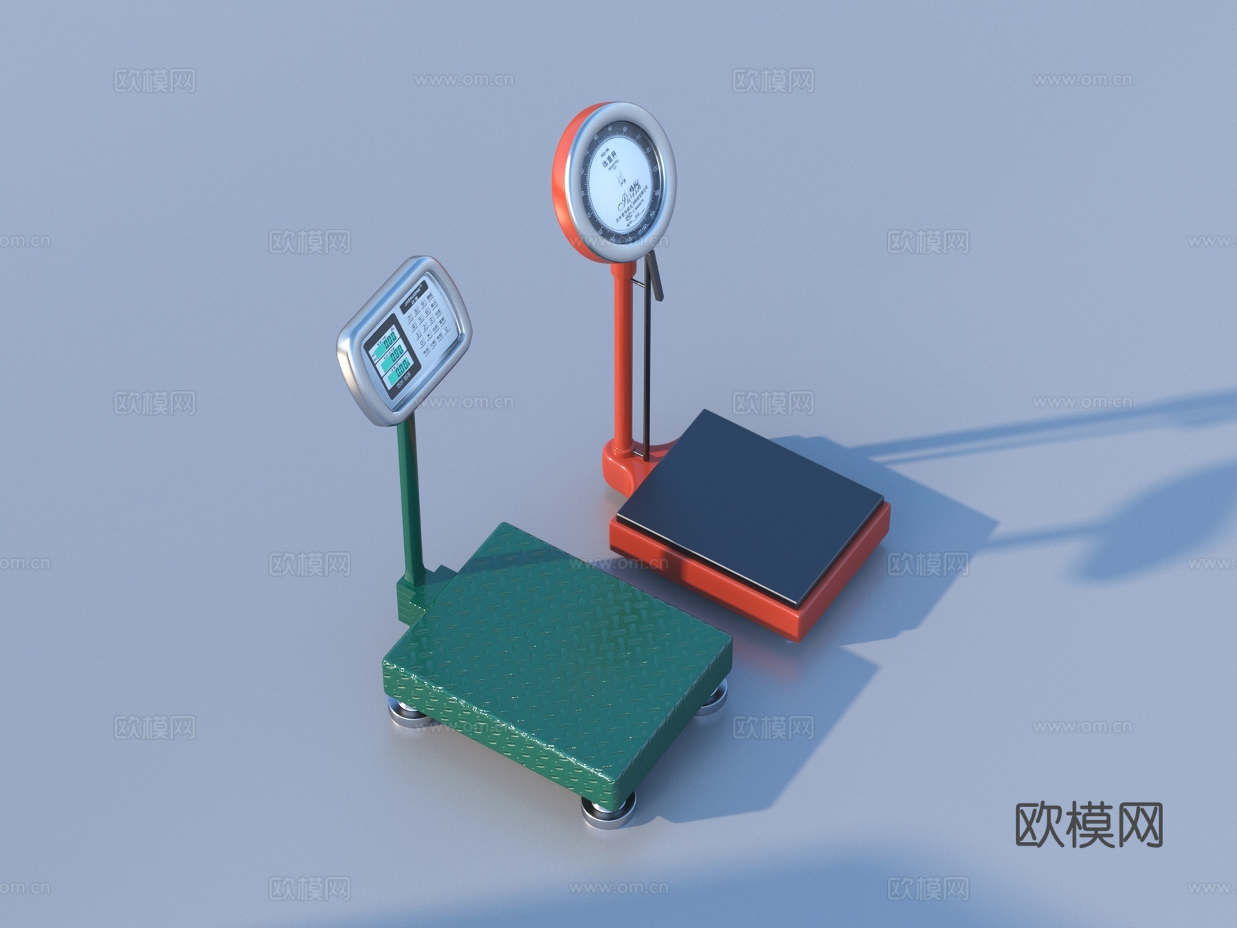 电子秤 磅秤3d模型