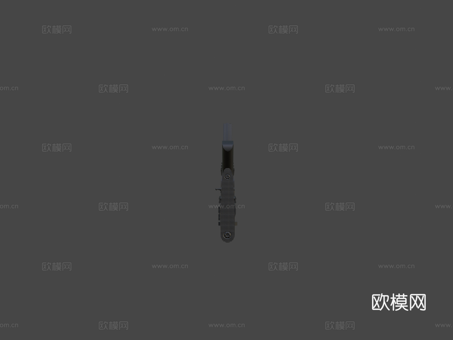 M4个人防卫武器3d模型