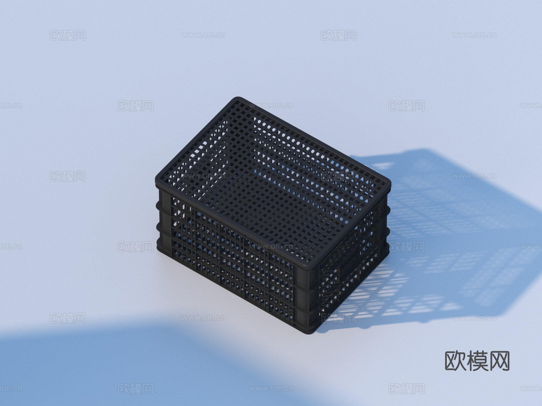 收纳筐 收纳箱 置物筐3d模型