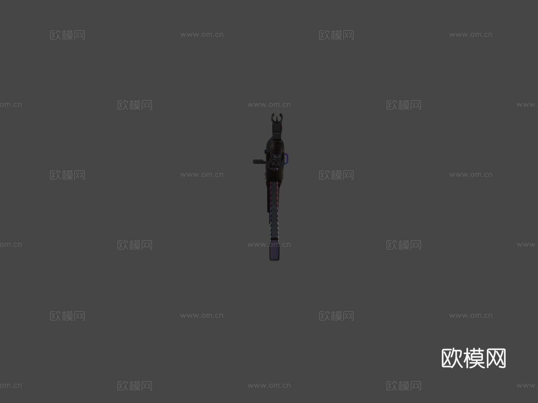 AK-47-蒸汽波3d模型