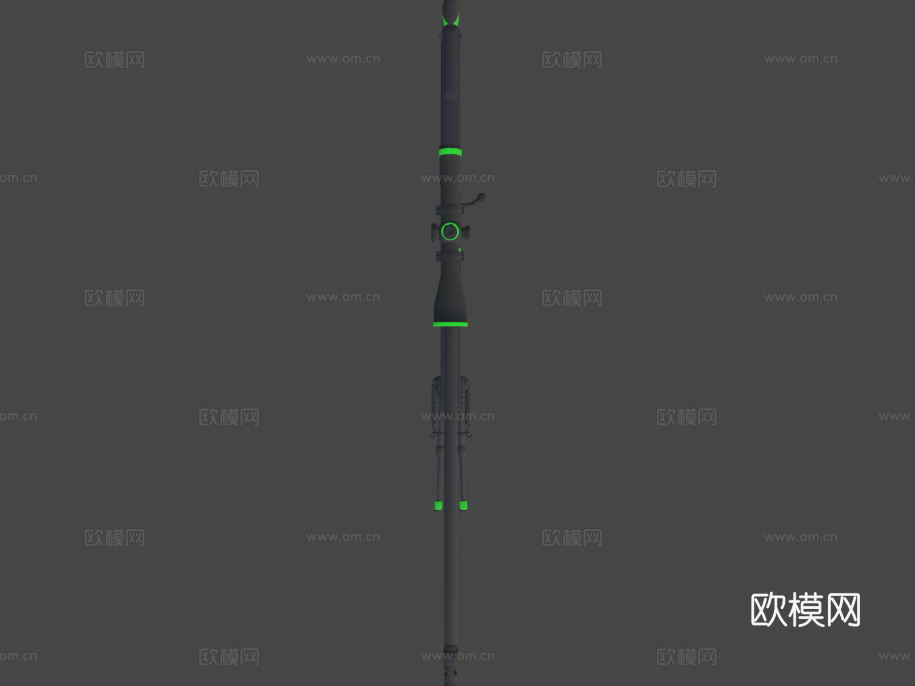 AWP-绿怪杀戮3d模型