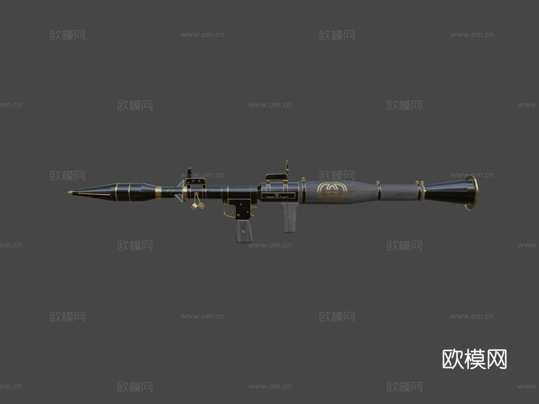 RPG-7古驰特别版3d模型
