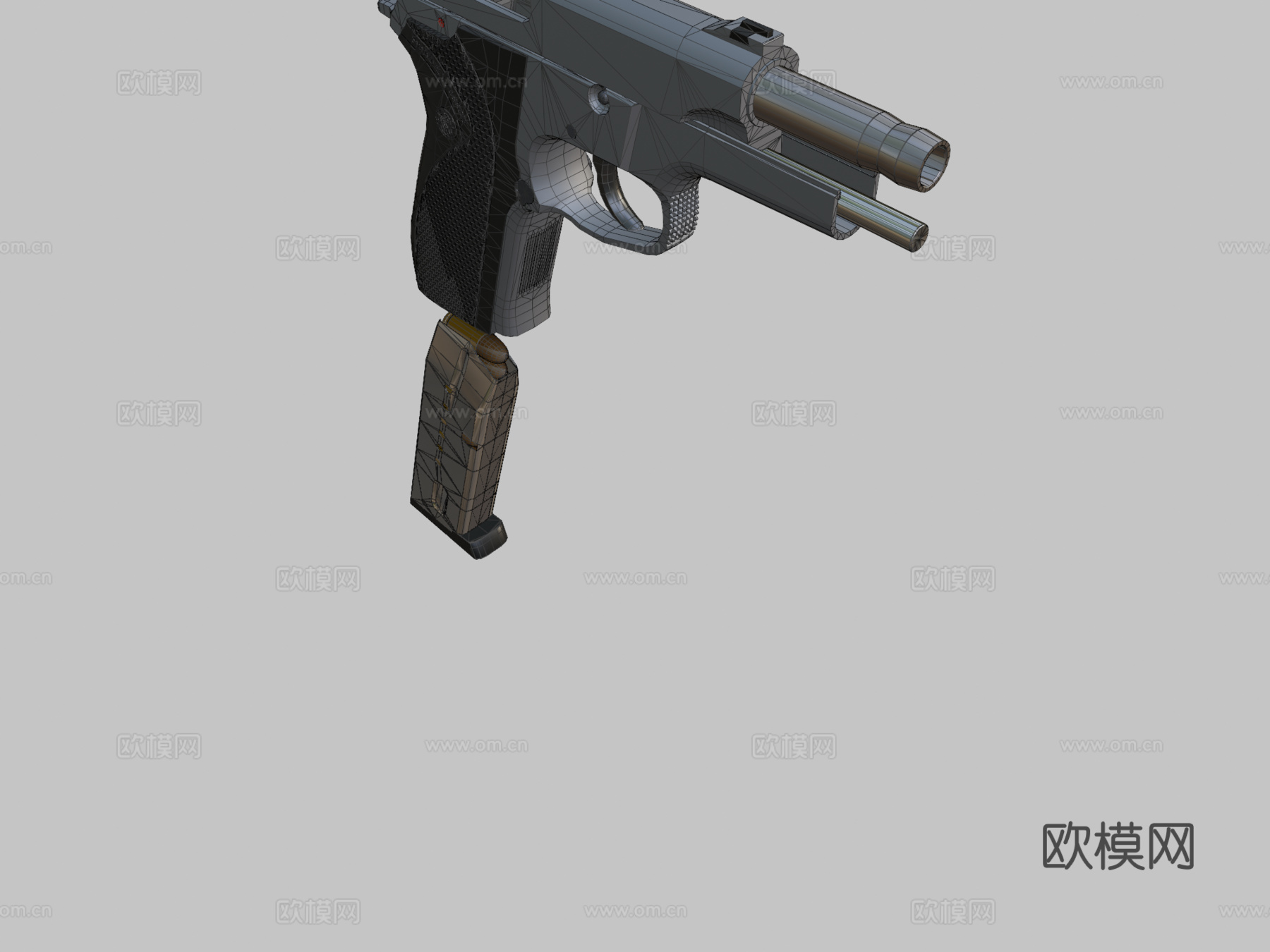 S&amp;W 59063d模型