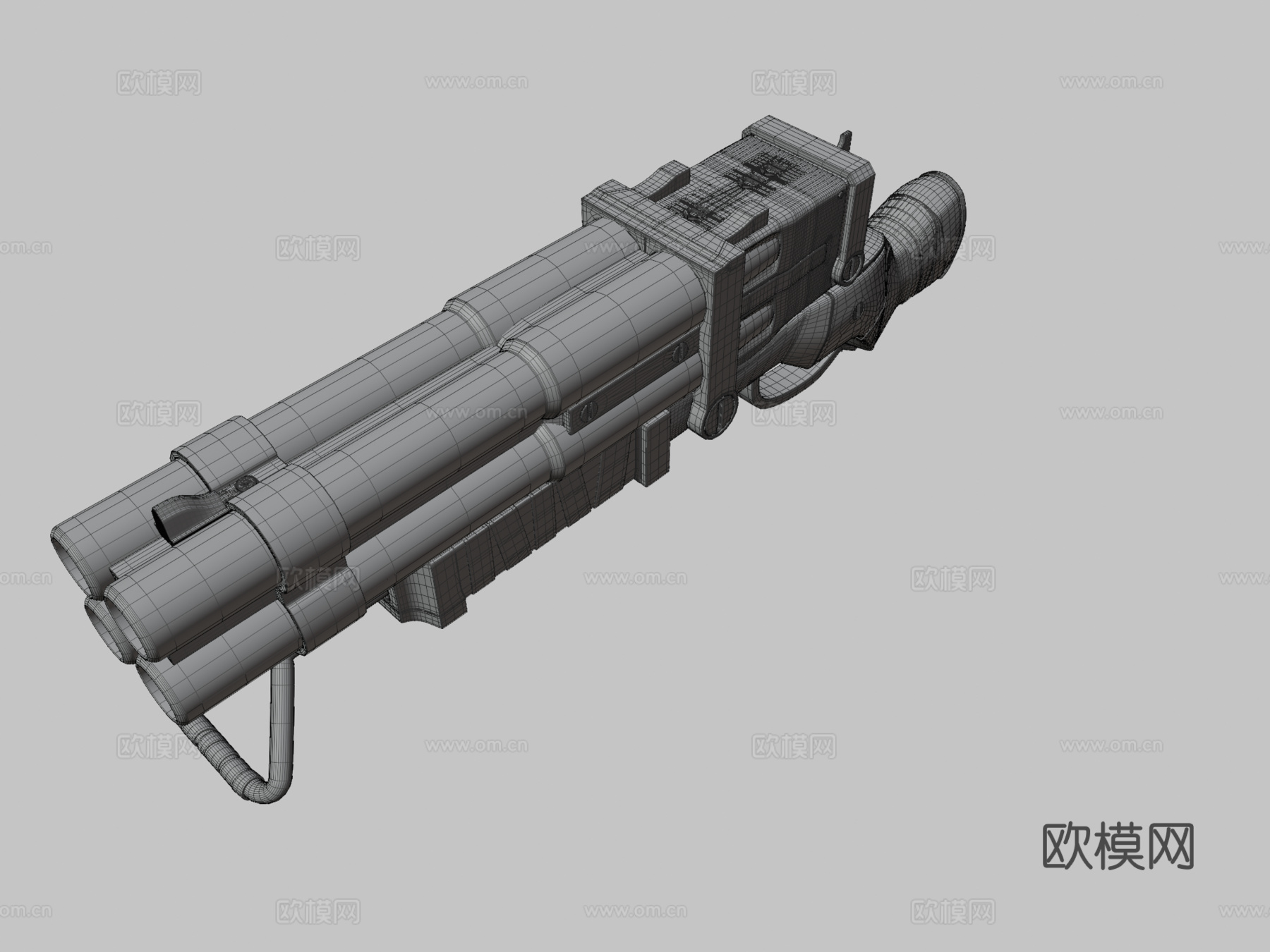 Tugodoomer的DD霰弹枪3d模型