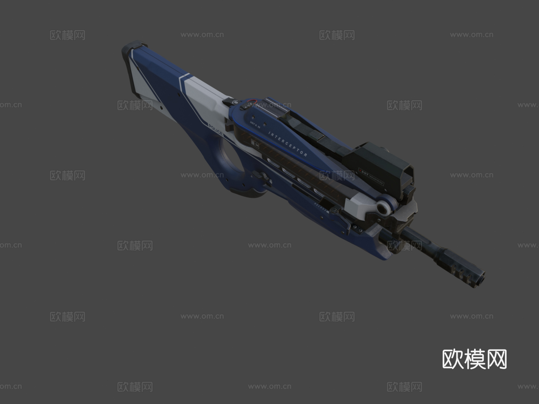 AR-03警用版3d模型