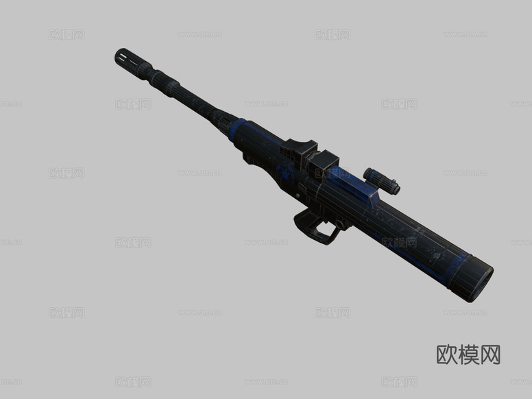 RPS-6(克隆人士兵火箭发射器)3d模型下载(渲染图2)