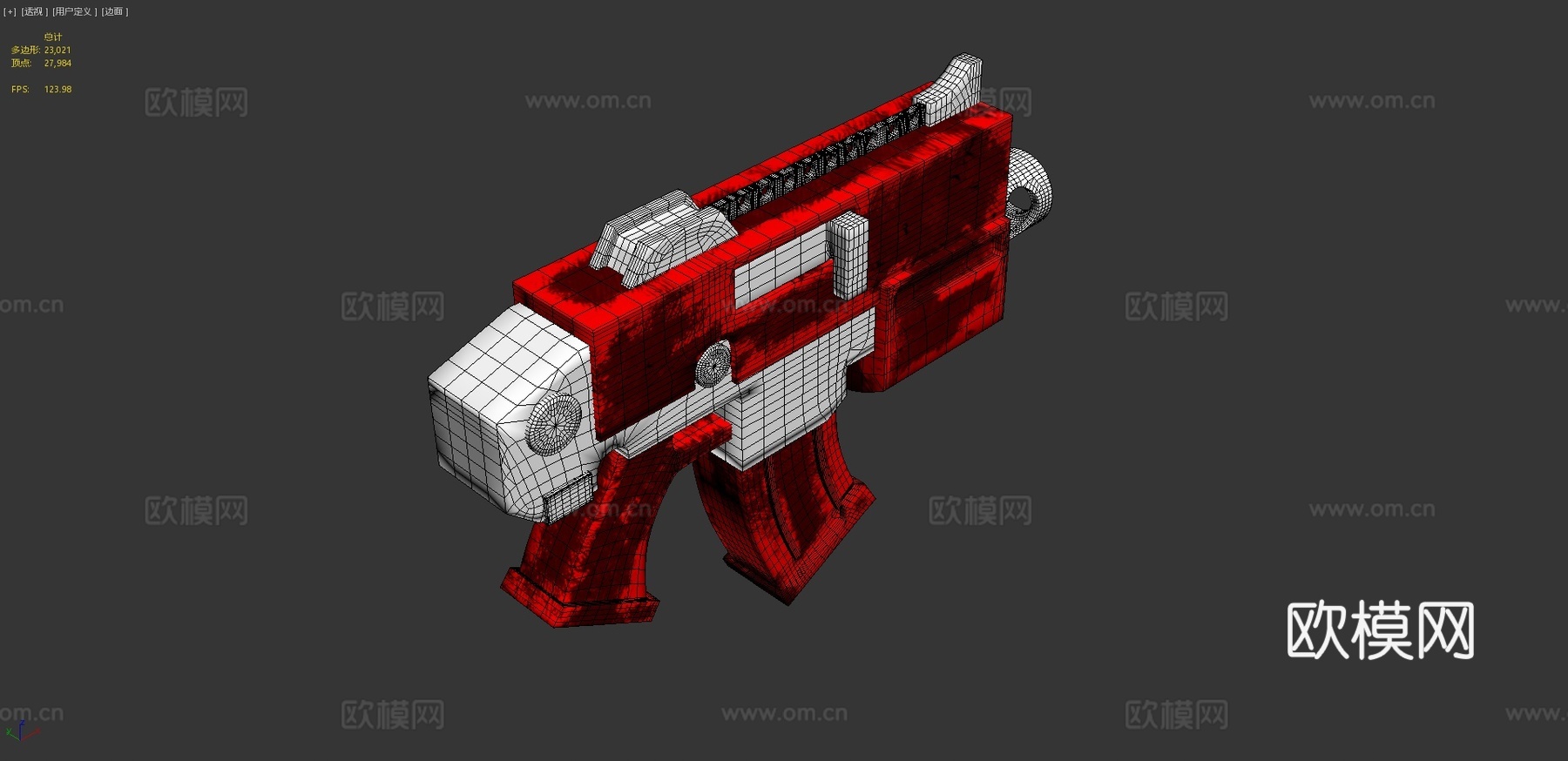 爆弹枪[1.0]3d模型