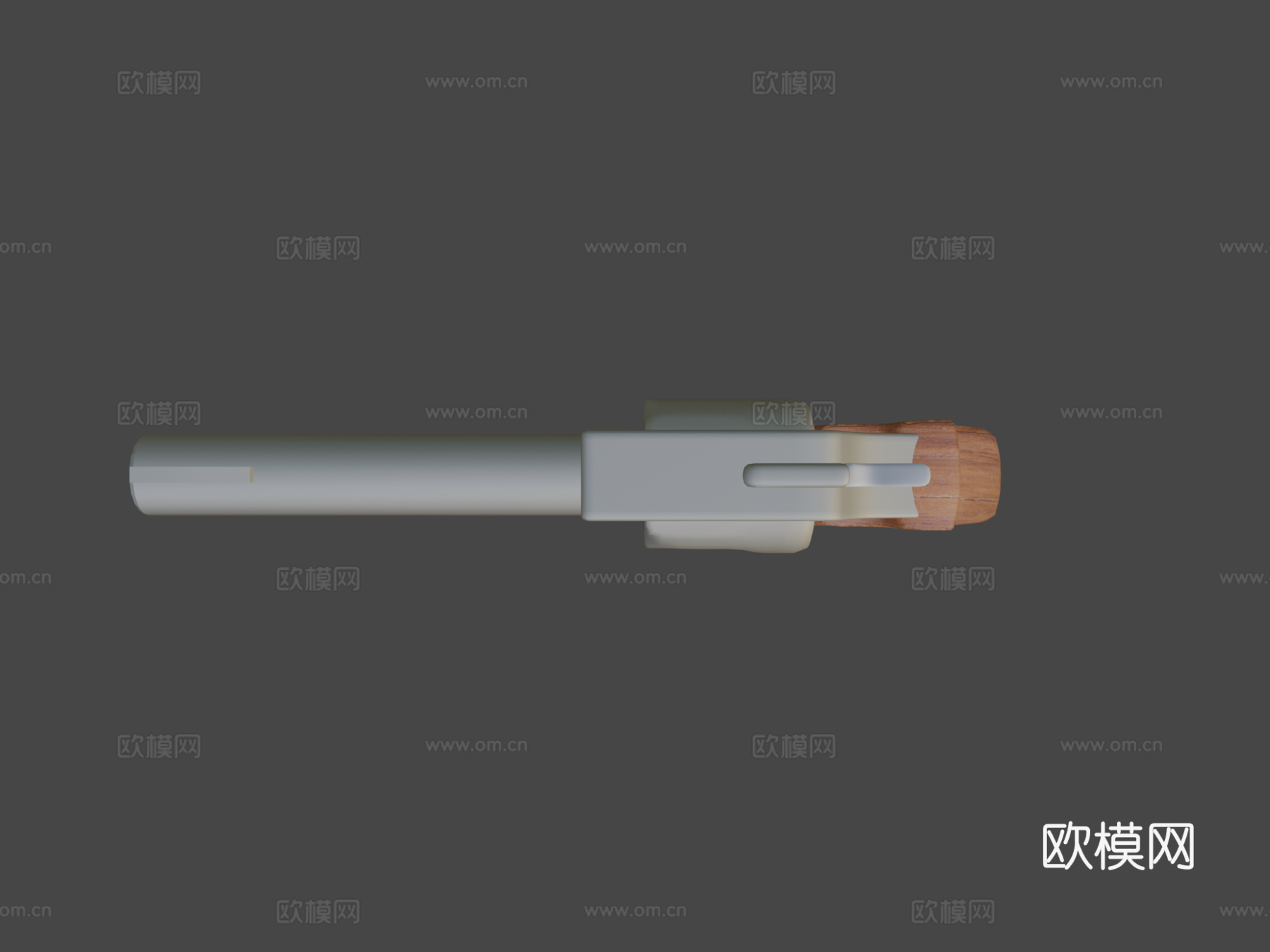史密斯威森357马格南3d模型